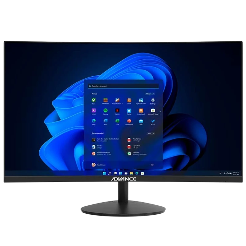 Monitor ADVANCE curvo 27"